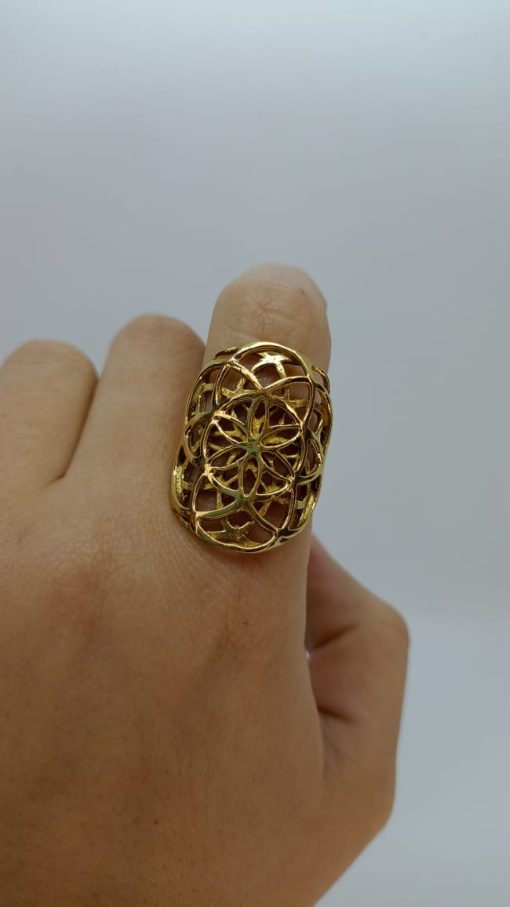 Anillo flor de la vida - Imagen 2