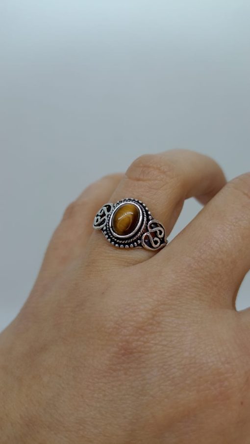 Anillo Ojo de tigre