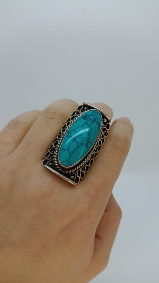 Anillo alpaca Nepal.