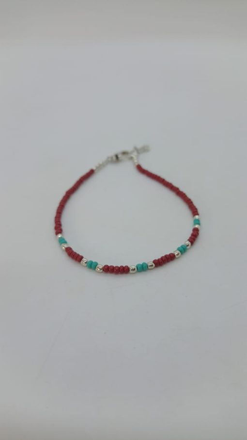 Pulsera bordo-verde - Imagen 3