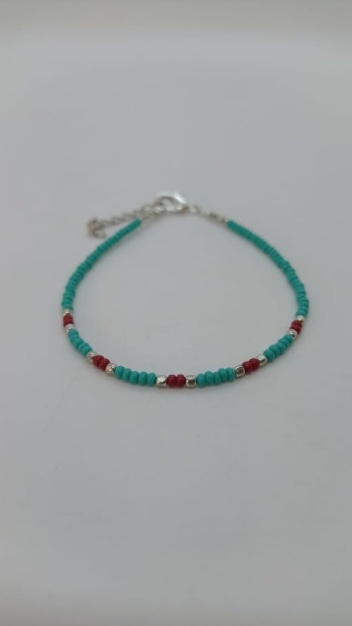 Pulsera verde agua-bordo - Imagen 3