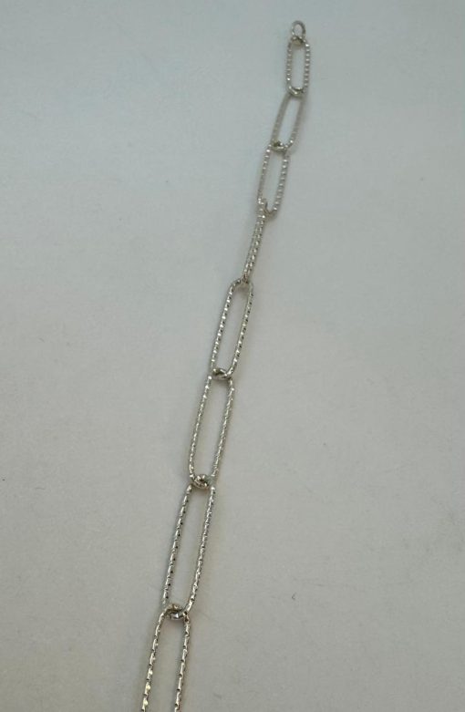 Pulsera de acero blanco - Imagen 4