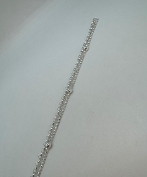 Pulsera de acero blanco - Imagen 3