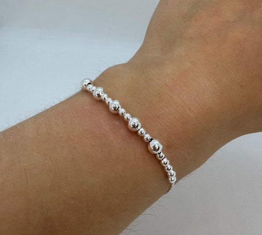 Pulsera de acero blanco - Imagen 2