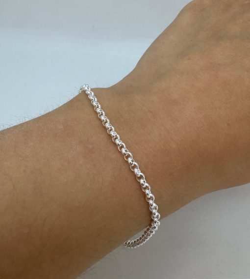 Pulsera de acero blanco - Imagen 3