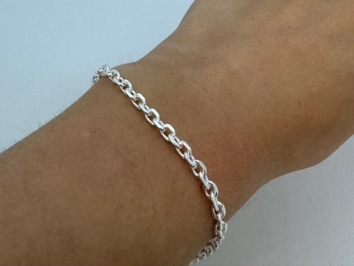 Pulsera de acero blanco - Imagen 3